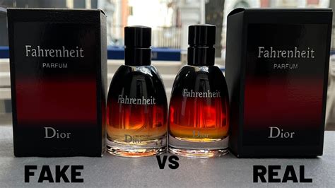 christian dior fahrenheit real and fake